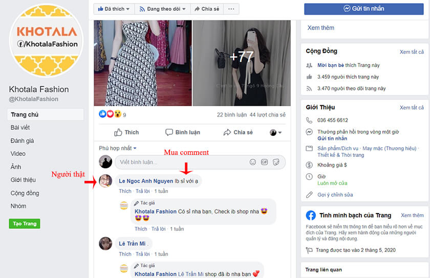 tăng bình luận facebook
